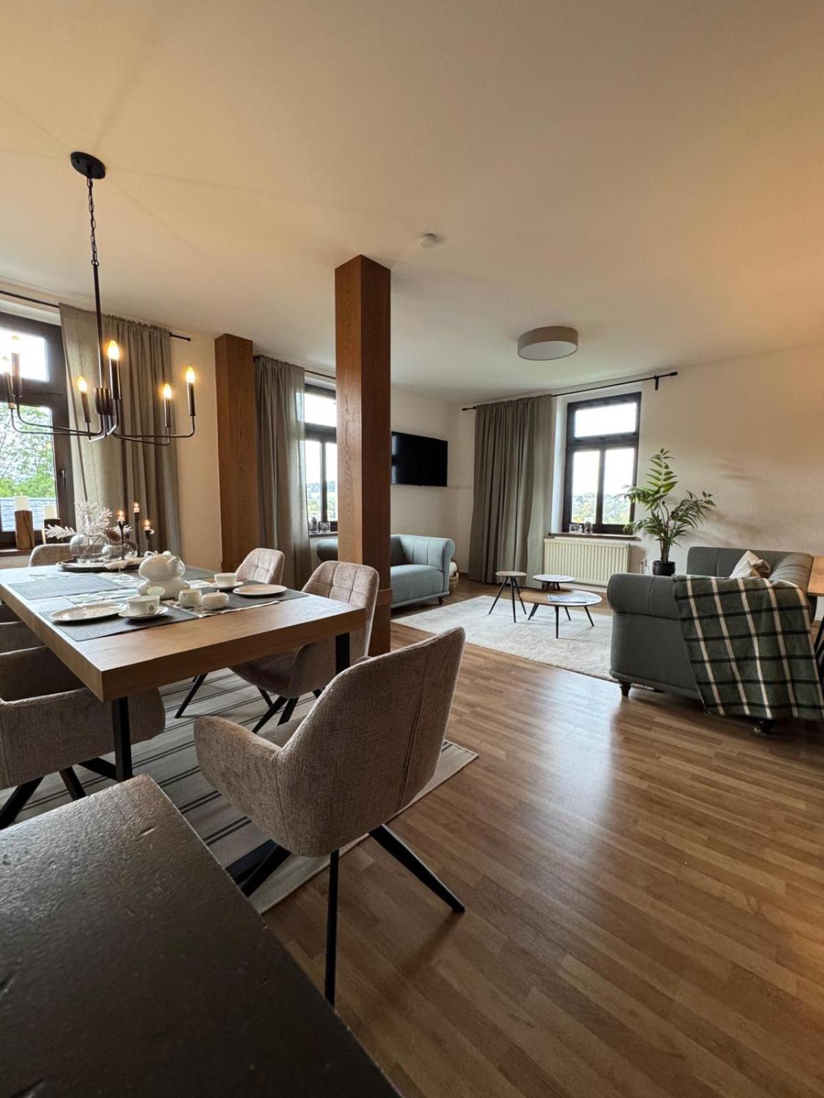 Ferienwohnung Uranus 1A Annaberg-Buchholz Buitenkant foto